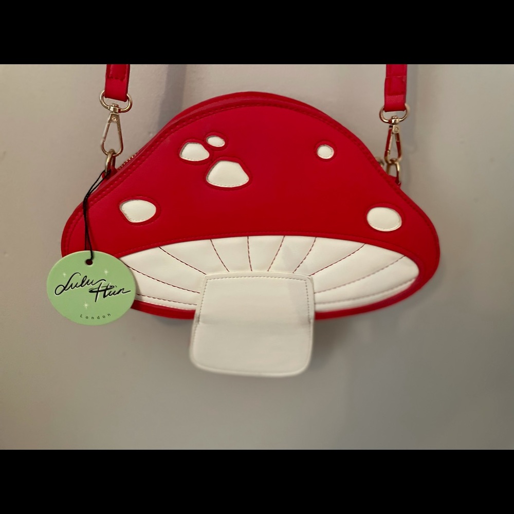 NWT Lulu Hun Mushroom Crossbody Cottagecore Purse